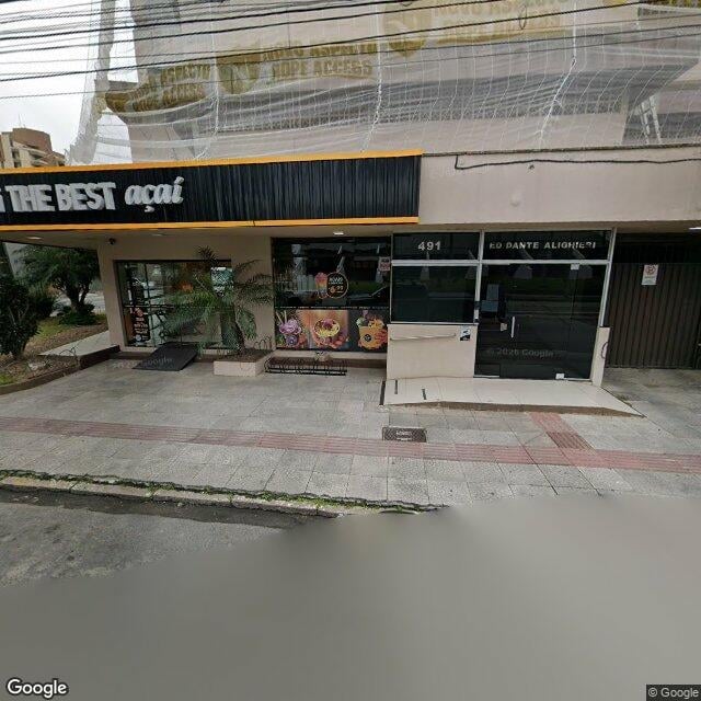 Imagem estática do "Street View" da localização