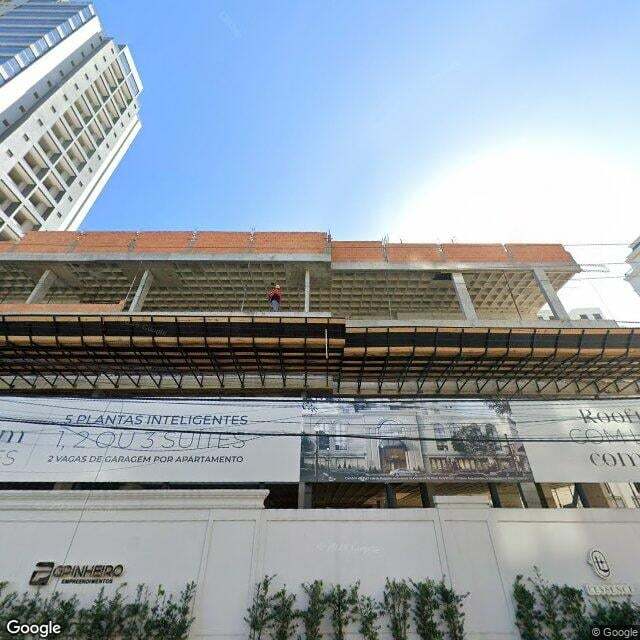 Imagem estática do "Street View" da localização