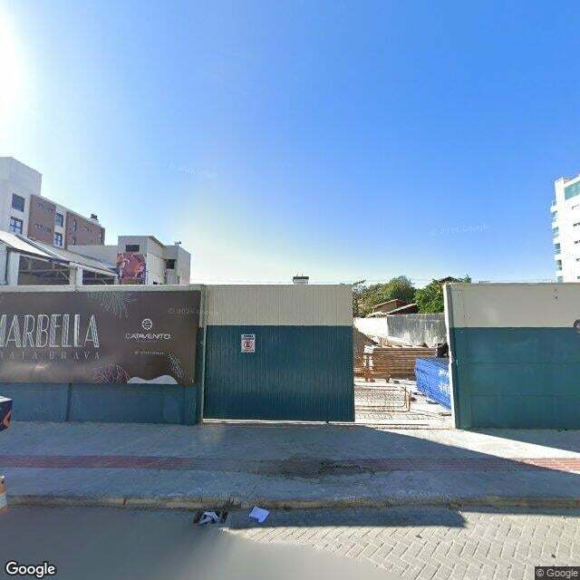 Imagem estática do "Street View" da localização