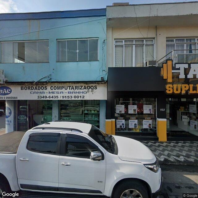Imagem estática do "Street View" da localização