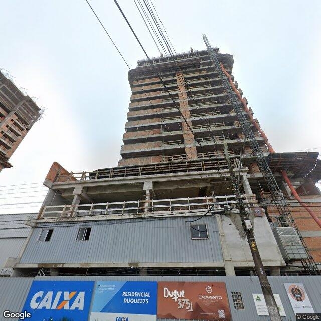 Imagem estática do "Street View" da localização