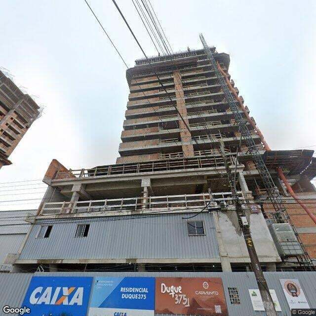 Imagem estática do "Street View" da localização