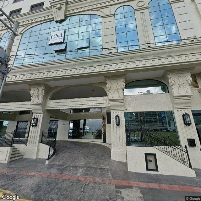 Imagem estática do "Street View" da localização