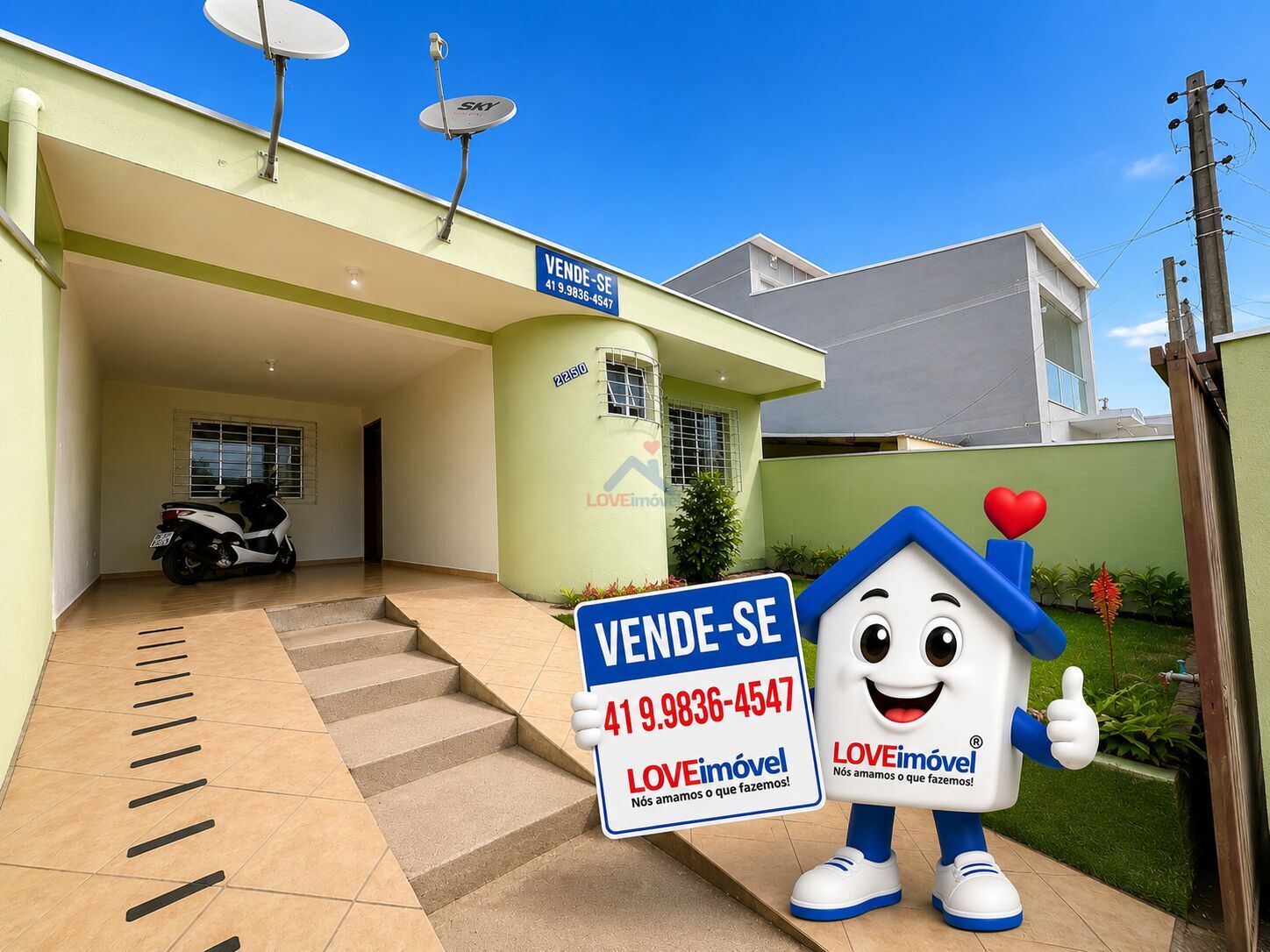 Casa, 3 quartos, 90 m² - Foto 1