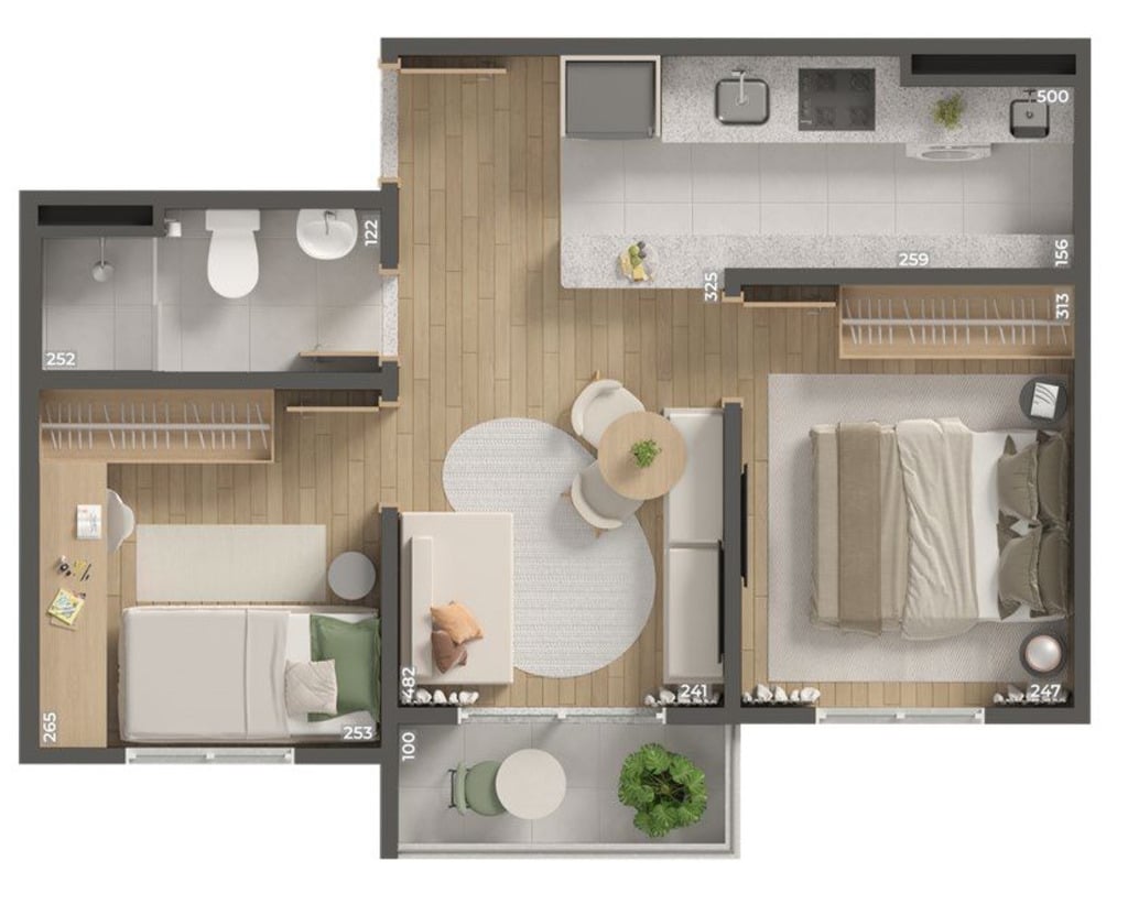Apartamento, 1 quarto, 24 m² - Foto 22