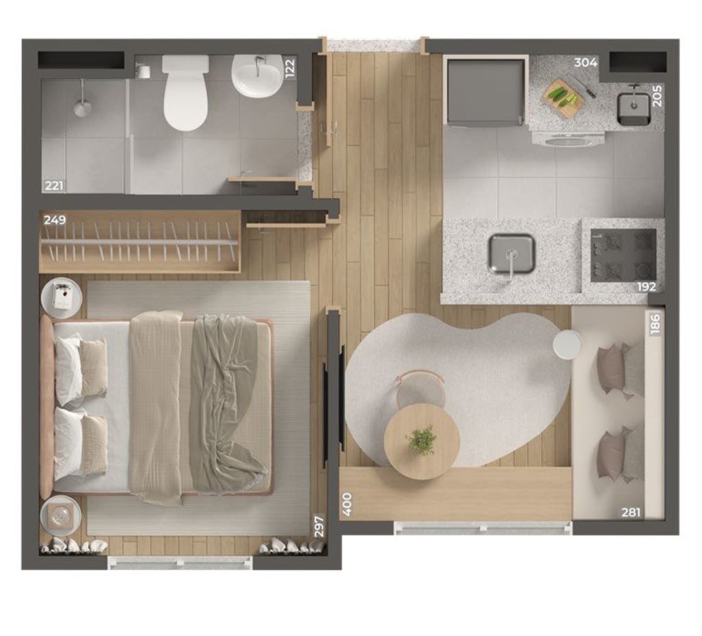 Apartamento, 2 quartos, 39 m² - Foto 20