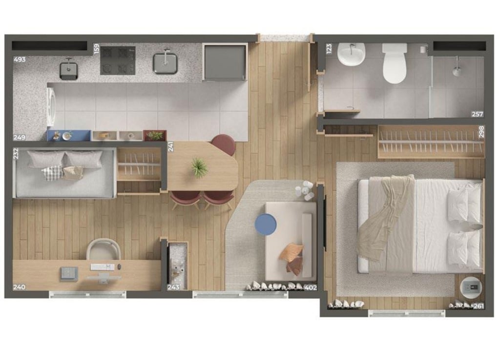 Apartamento, 2 quartos, 39 m² - Foto 21