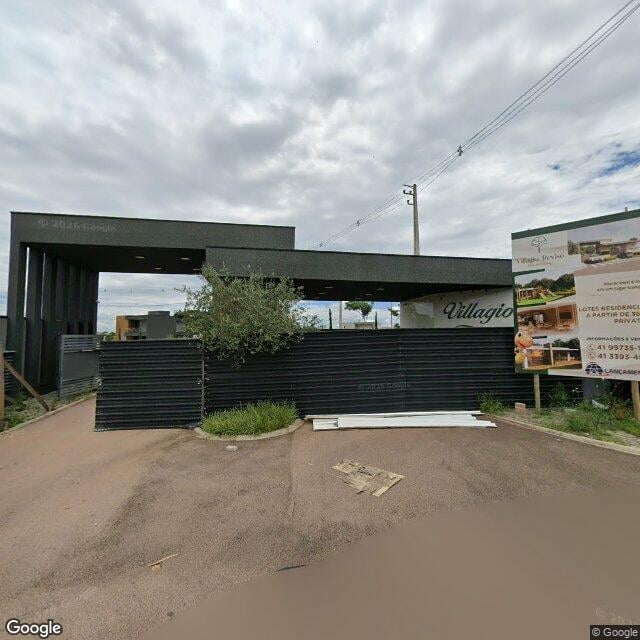 Imagem estática do "Street View" da localização