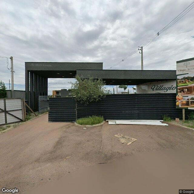 Imagem estática do "Street View" da localização