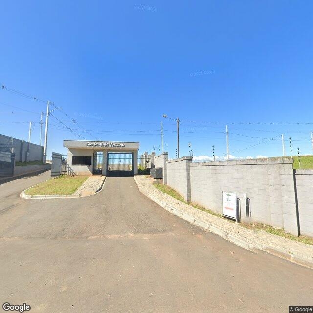 Imagem estática do "Street View" da localização