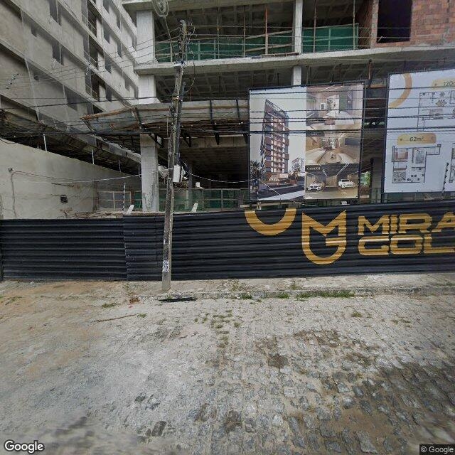 Imagem estática do "Street View" da localização