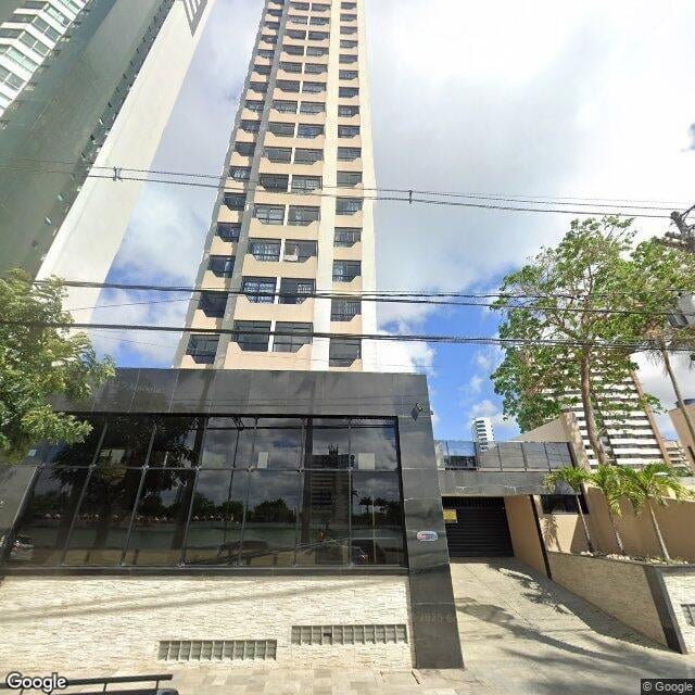 Imagem estática do "Street View" da localização