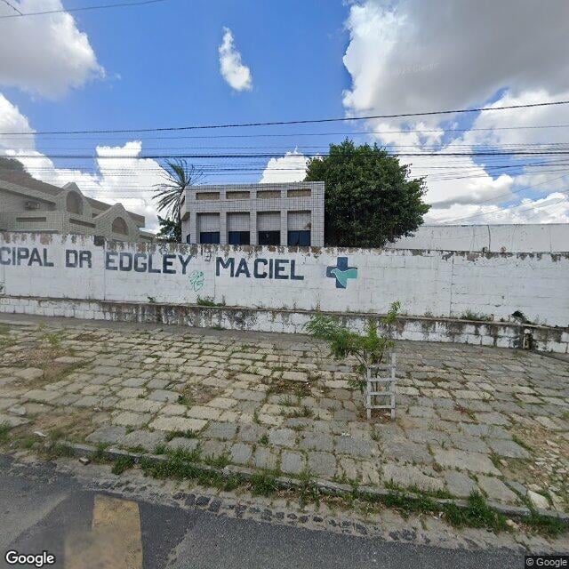 Imagem estática do "Street View" da localização