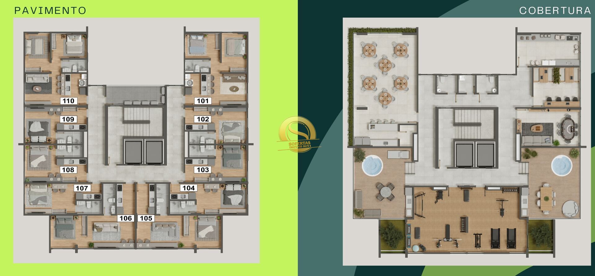 Flat/Apart Hotel, 1 quarto, 22 m² - Foto 8