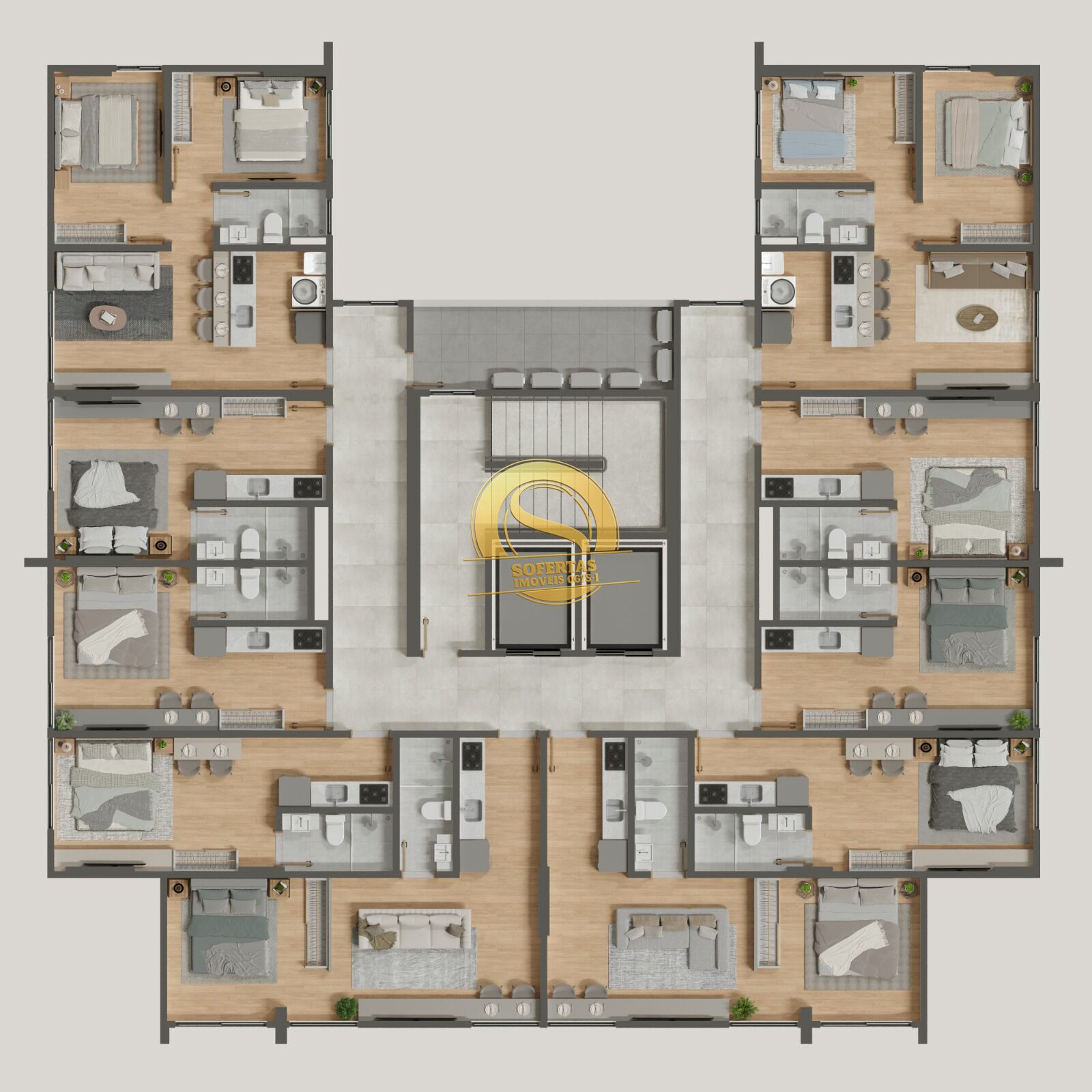 Flat/Apart Hotel, 1 quarto, 22 m² - Foto 6