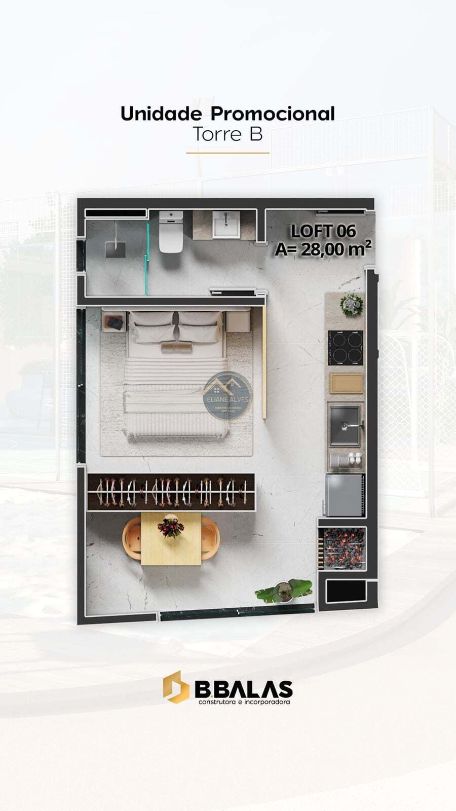 Apartamento, 2 quartos, 70 m² - Foto 52