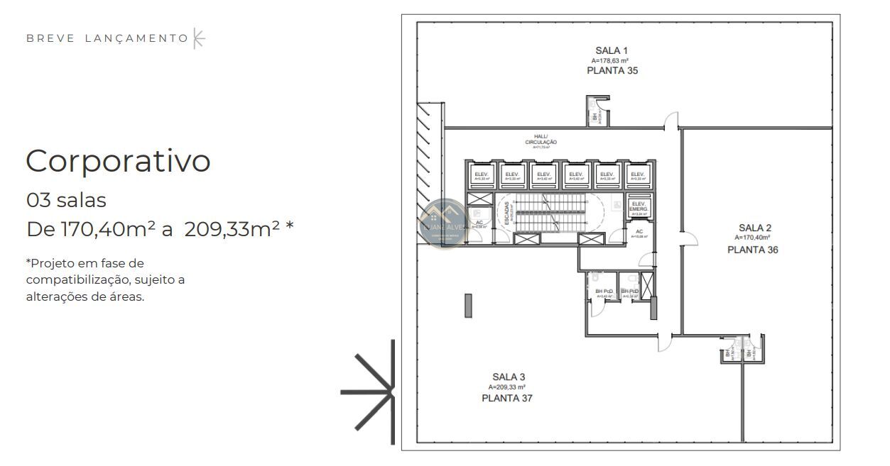 Sala-Conjunto, 35 m² - Foto 26