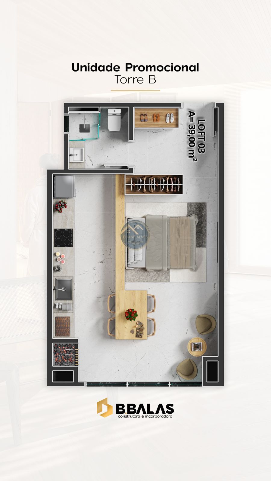 Flat/Apart Hotel, 1 quarto, 28 m² - Foto 51