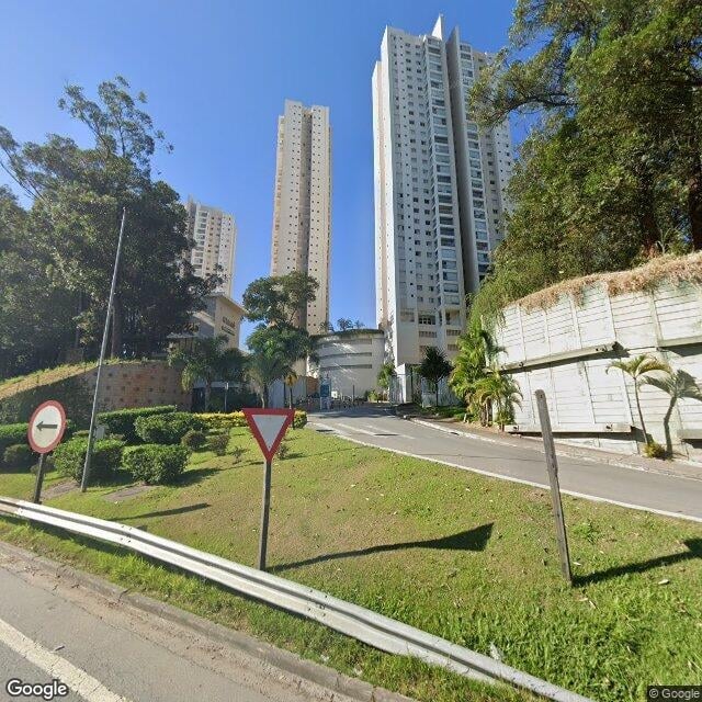 Imagem estática do "Street View" da localização