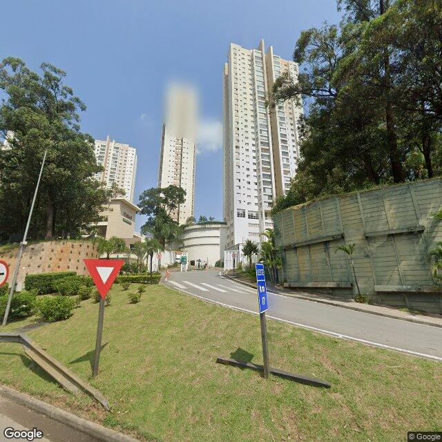 Imagem estática do "Street View" da localização