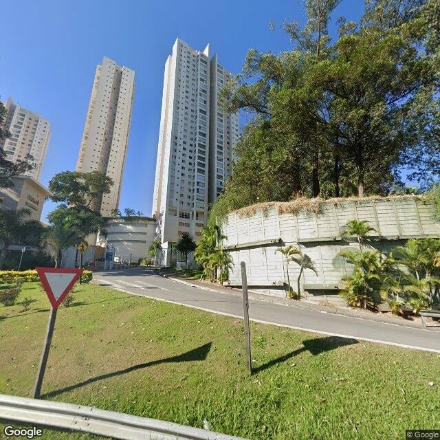 Imagem estática do "Street View" da localização
