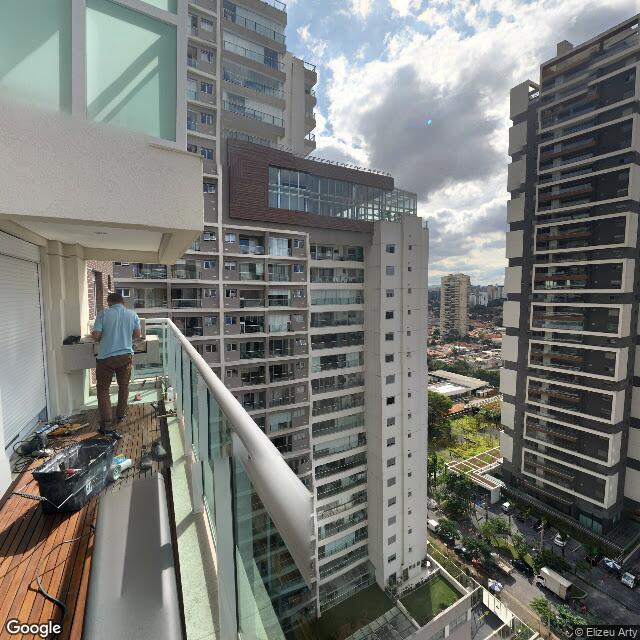 Imagem estática do "Street View" da localização
