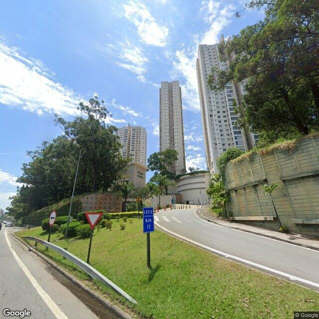 Imagem estática do "Street View" da localização