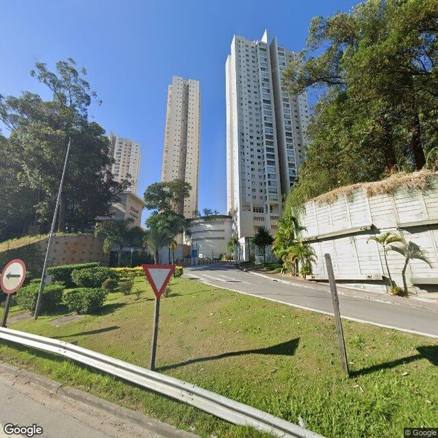 Imagem estática do "Street View" da localização