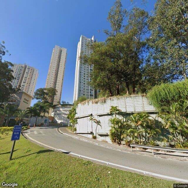 Imagem estática do "Street View" da localização