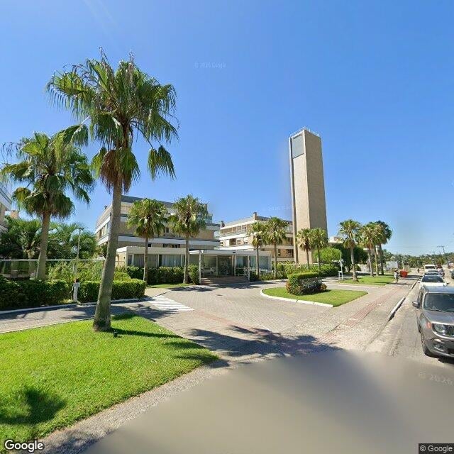Imagem estática do "Street View" da localização