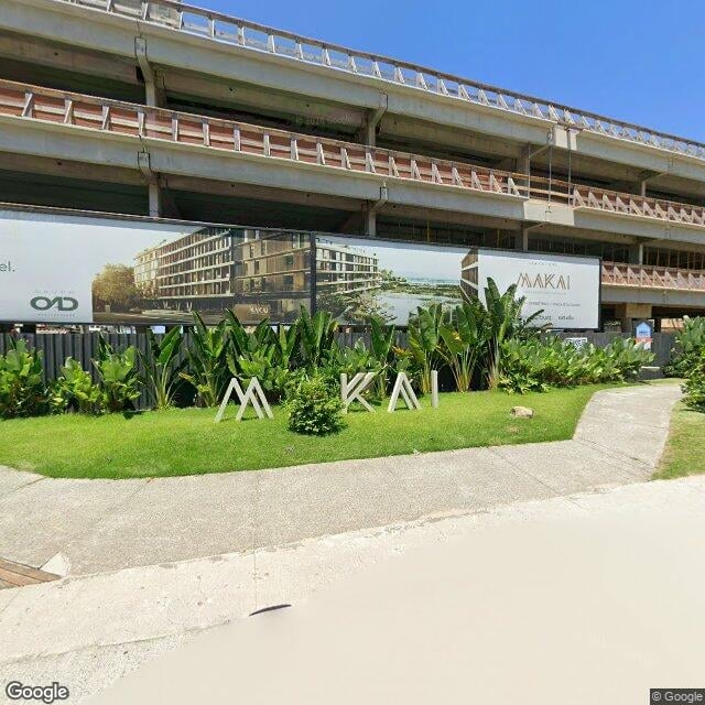Imagem estática do "Street View" da localização