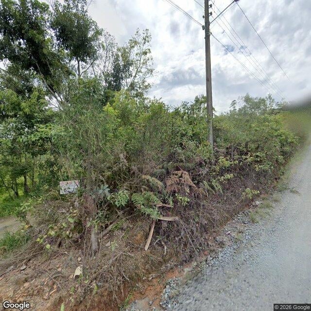 Imagem estática do "Street View" da localização