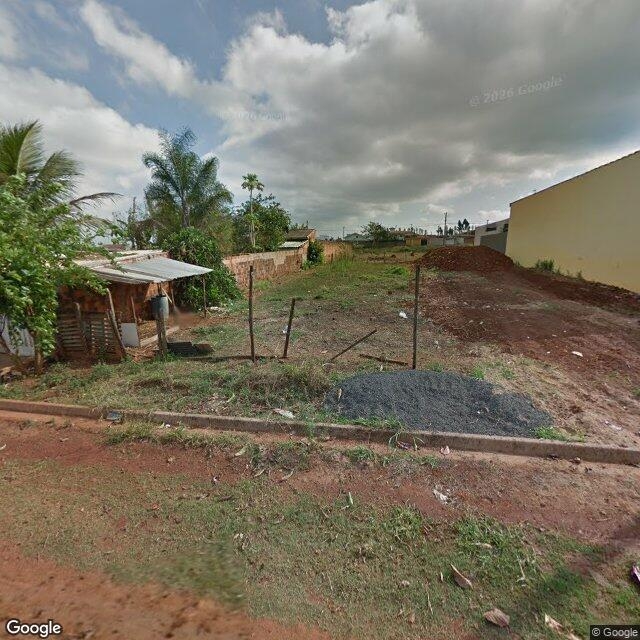 Imagem estática do "Street View" da localização