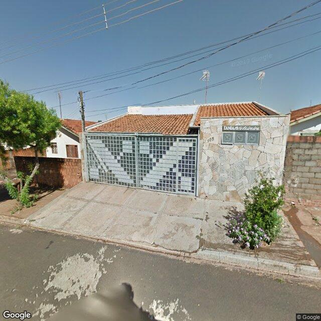 Imagem estática do "Street View" da localização
