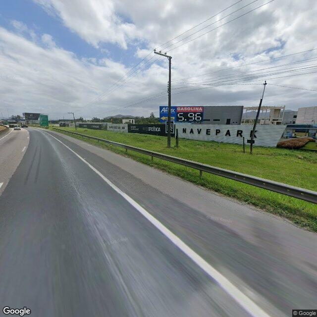 Imagem estática do "Street View" da localização
