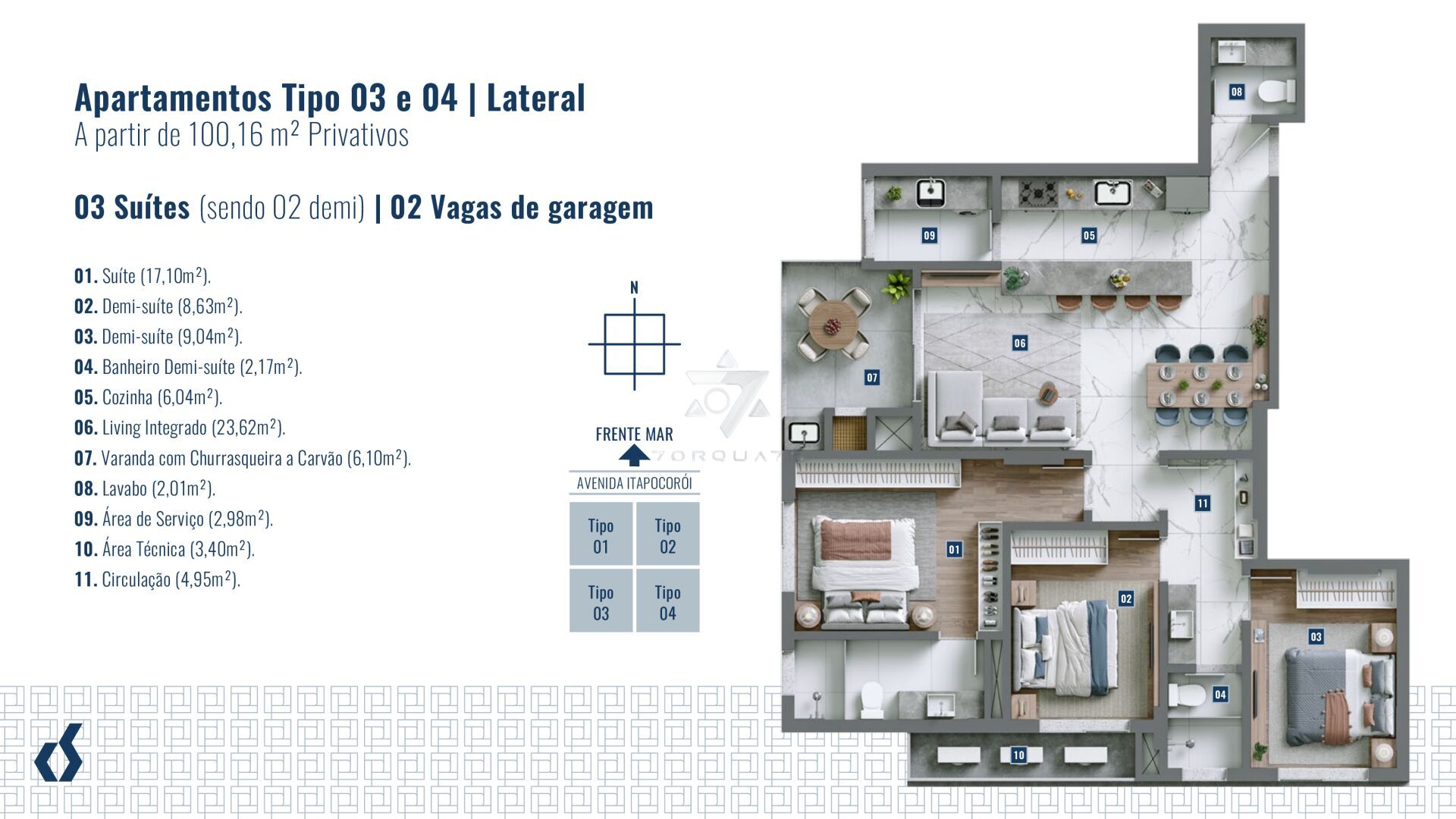 Apartamento, 3 quartos, 120 m² - Foto 20