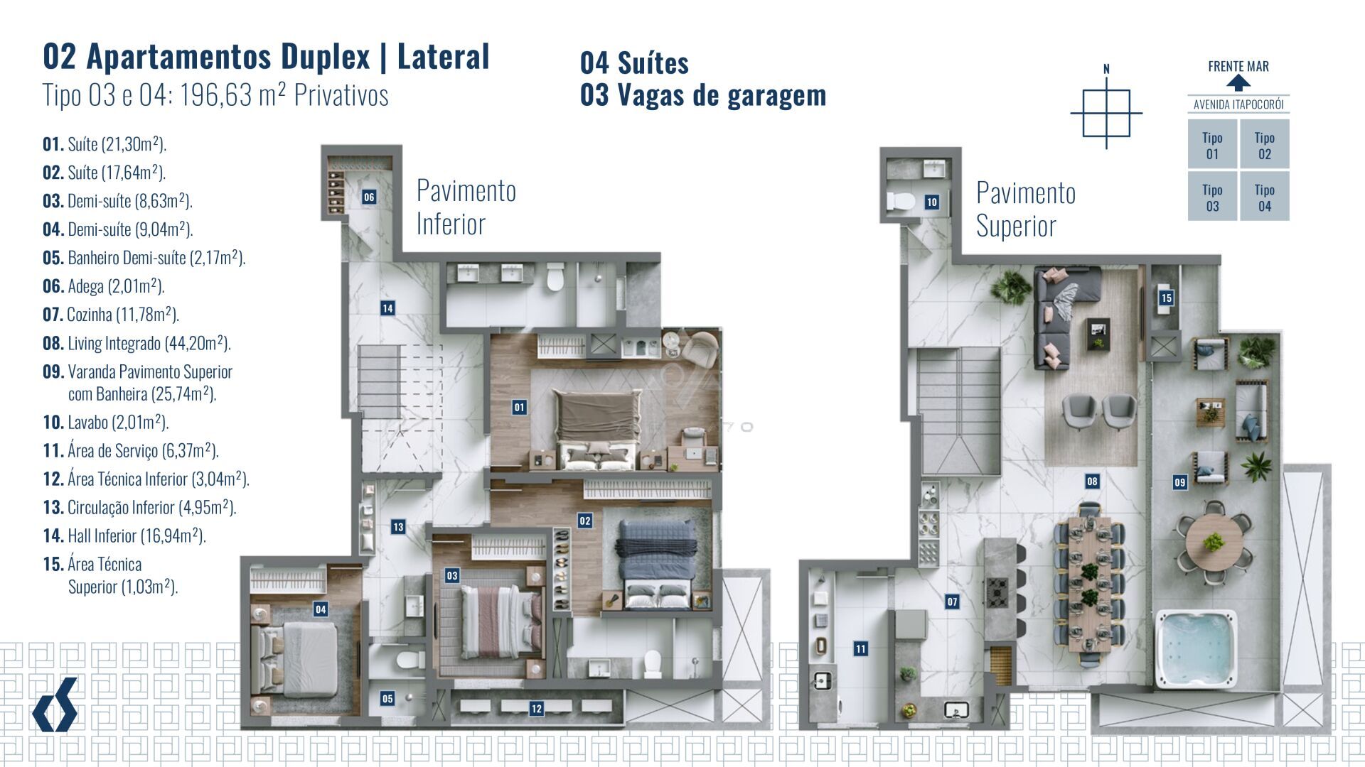 Apartamento, 3 quartos, 120 m² - Foto 23