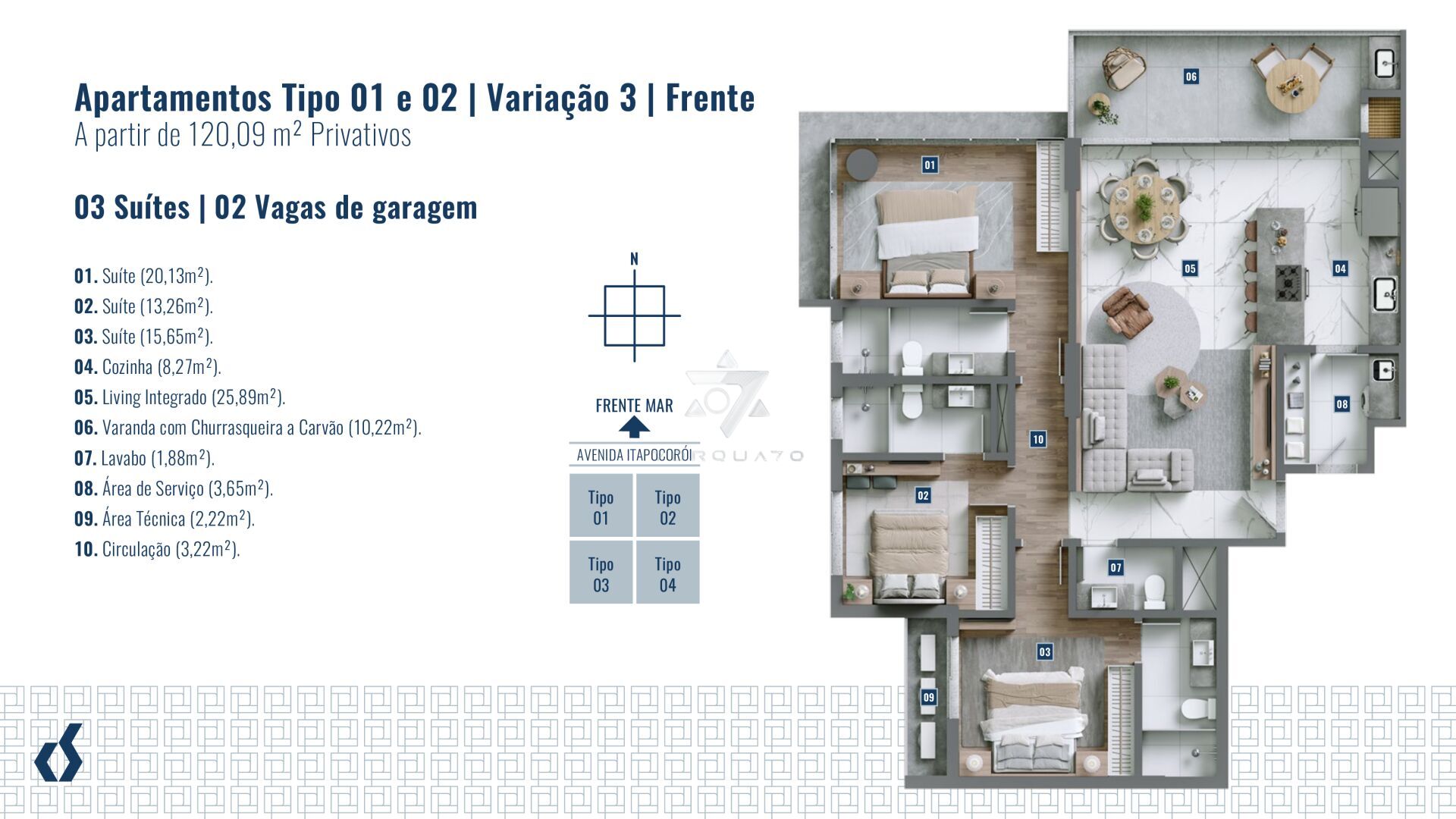 Apartamento, 3 quartos, 120 m² - Foto 19