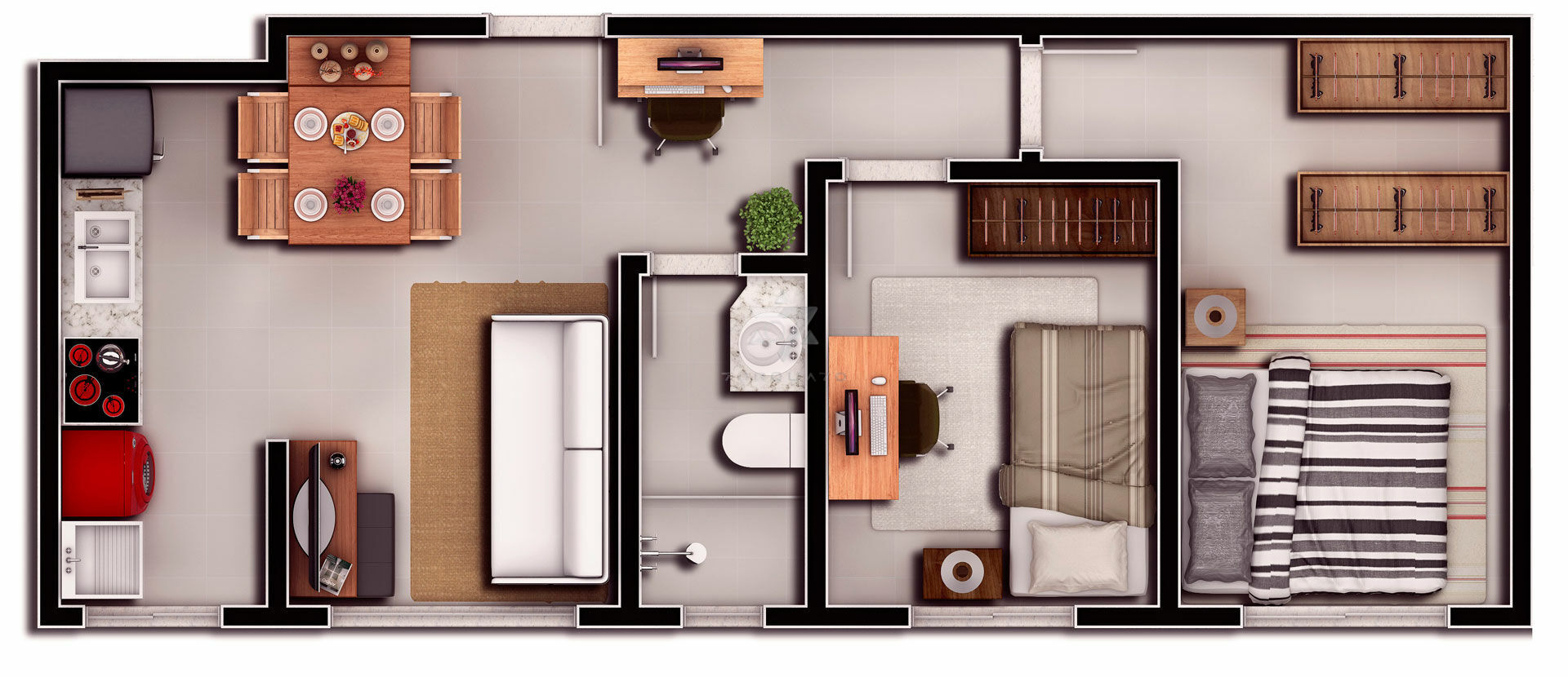 Apartamento, 2 quartos, 44 m² - Foto 18