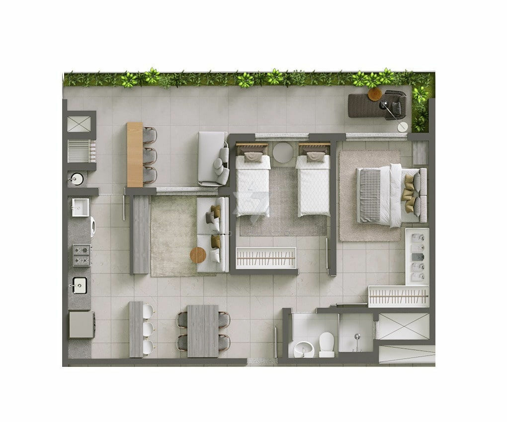 Apartamento, 2 quartos, 58 m² - Foto 26