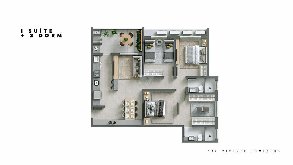 Apartamento, 2 quartos, 58 m² - Foto 24