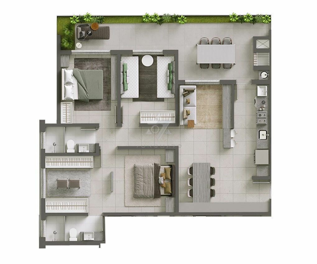 Apartamento, 2 quartos, 58 m² - Foto 21
