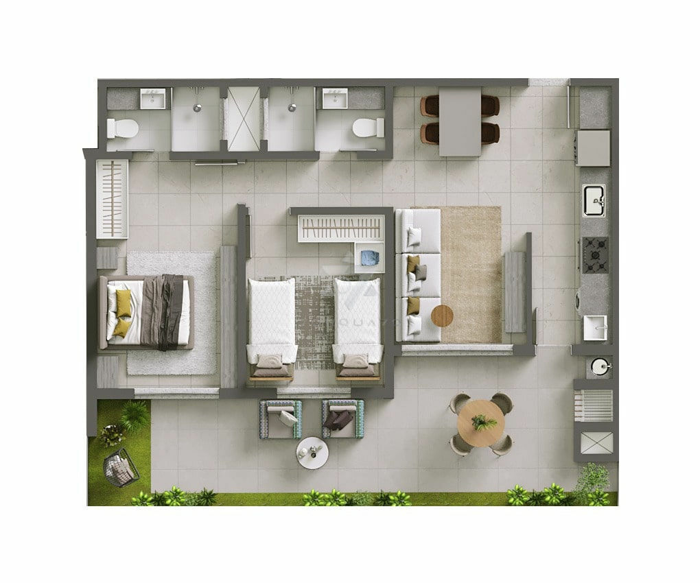Apartamento, 2 quartos, 58 m² - Foto 25