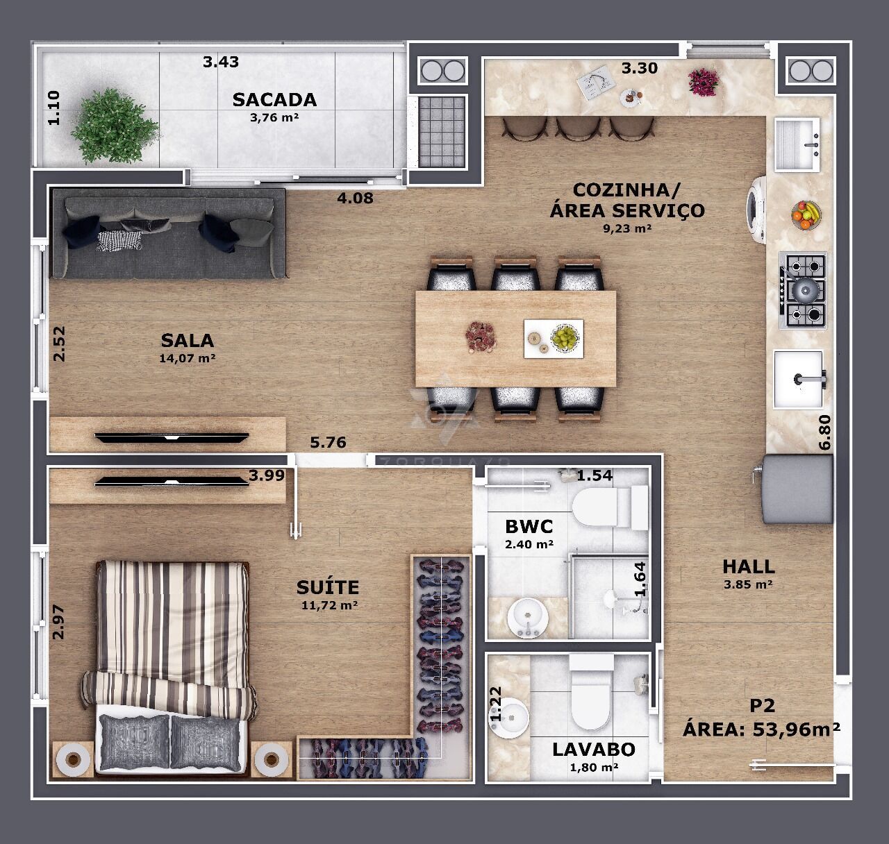 Apartamento, 1 quarto, 32 m² - Foto 24