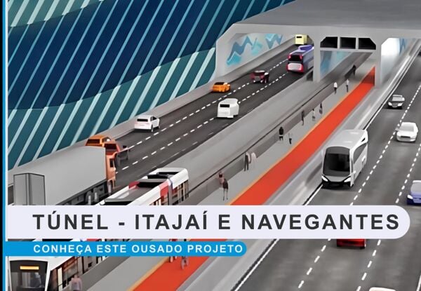 A Revolução Submersa: O Túnel que Unirá Itajaí e Navegantes