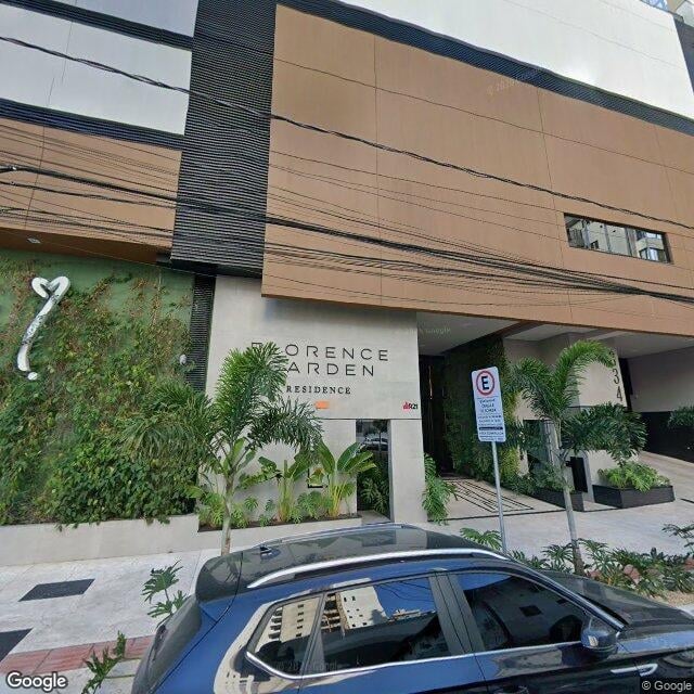 Imagem estática do "Street View" da localização