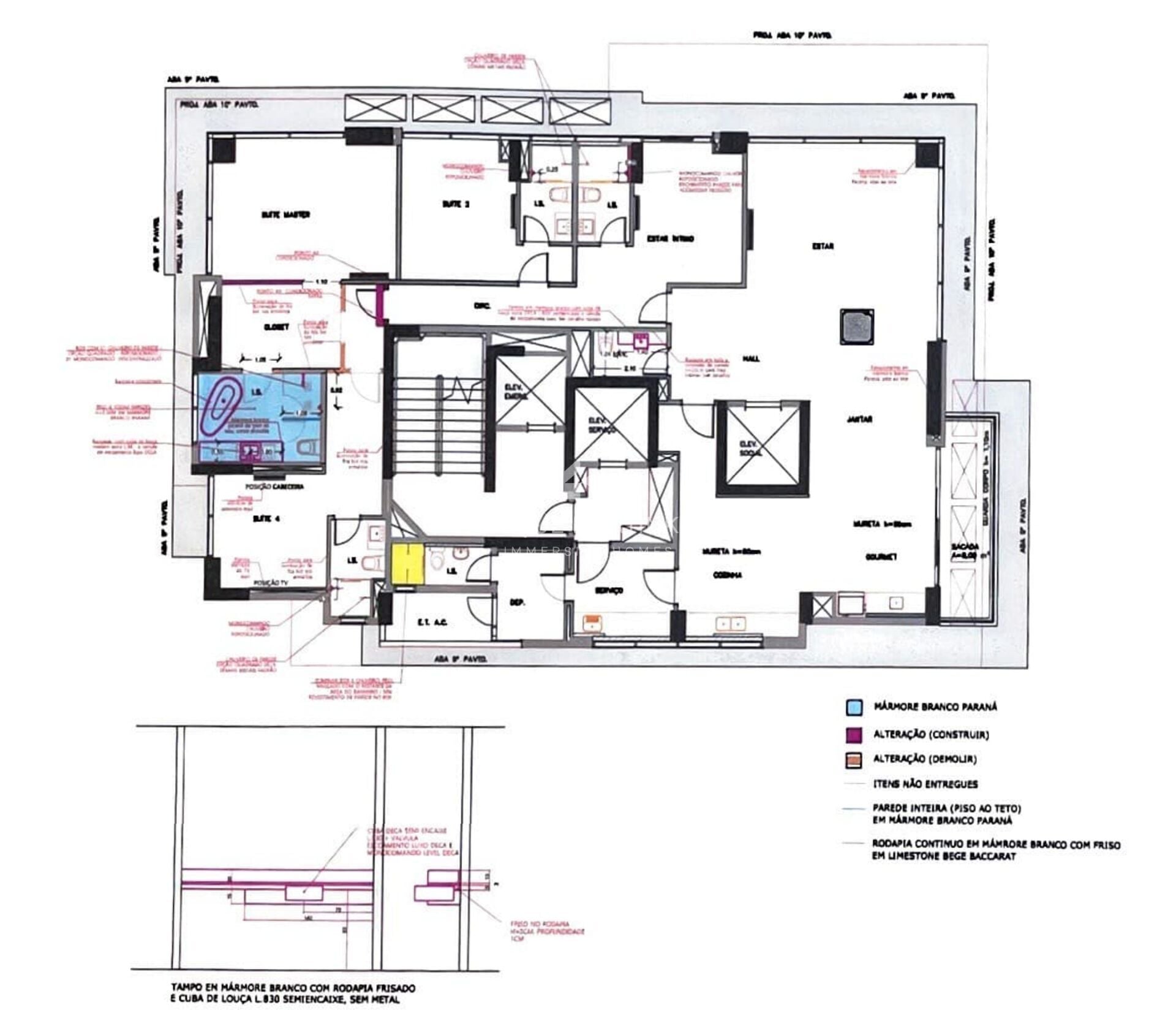 Apartamento, 4 quartos, 245 m² - Foto 50