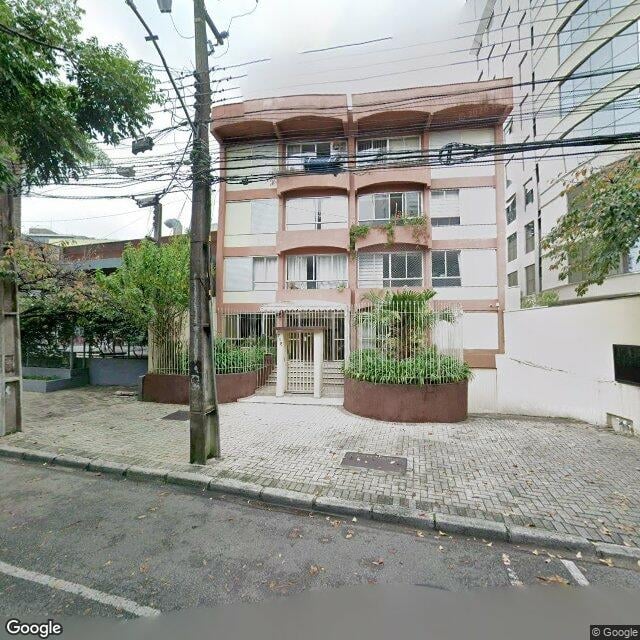Imagem estática do "Street View" da localização