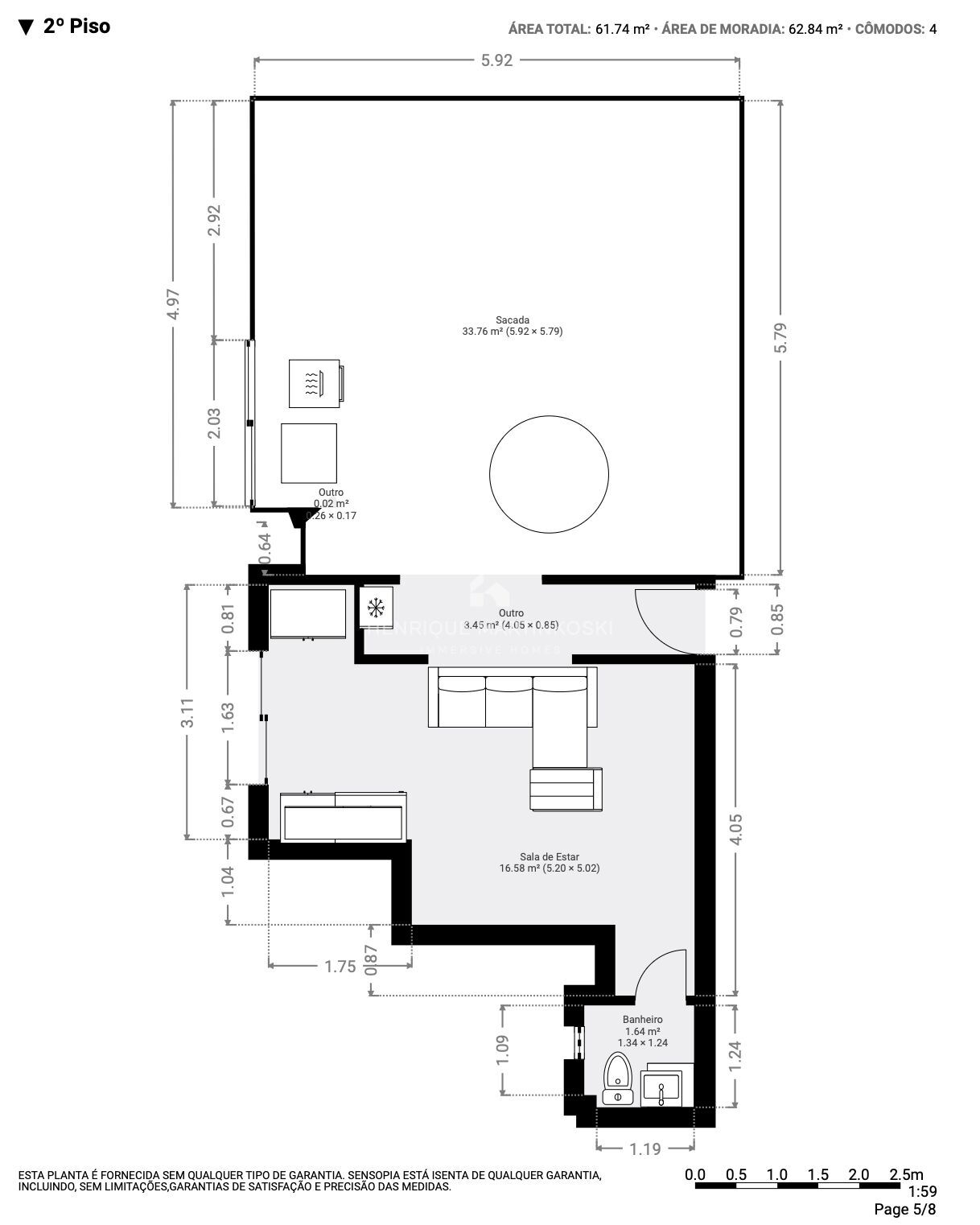 Cobertura, 2 quartos, 129 m² - Foto 48