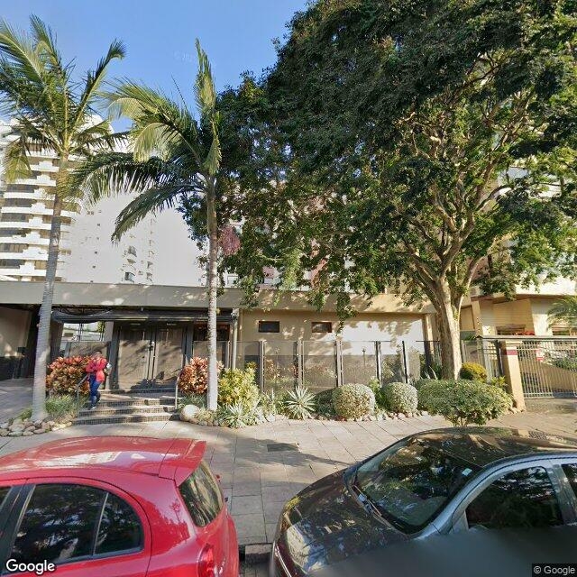 Imagem estática do "Street View" da localização